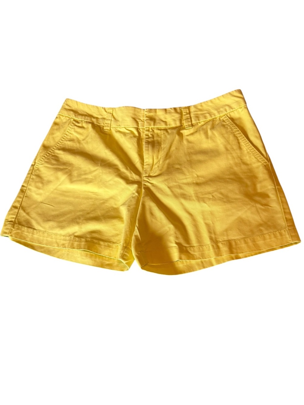 Tommy Hilfiger Bright Yellow Cotton Shorts